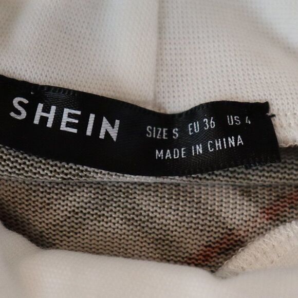 Shein Plaid Knit Turtle Neck Lightweight Sweater [size small] - Picture 6 of 6